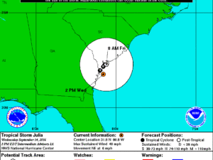 9-14 Tropical Storm Julia