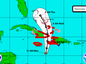 Matthew Forecast October 3 11AM Update