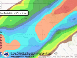 3 Day Snow over 2"