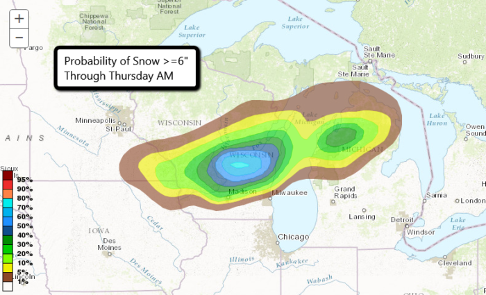 Snow over 6"