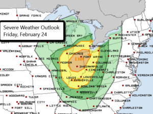 Friday Severe Weather Outlook