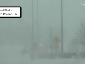 Nor'easter Whiteout Conditions