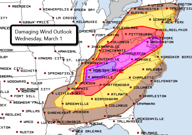 Day 1 Wind Outlook