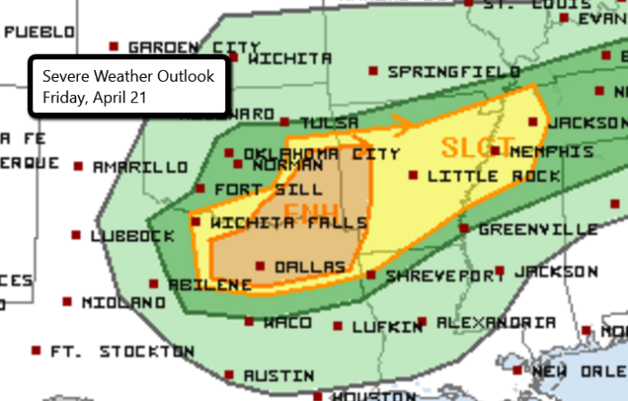 Updated Day 1 Outlook