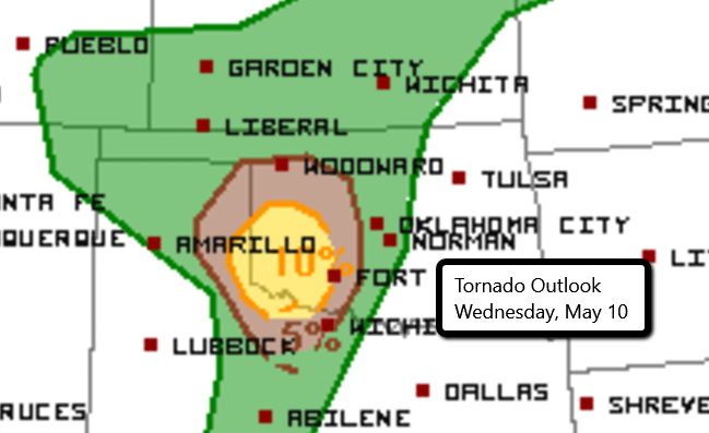 5-10 Tornado Outlook