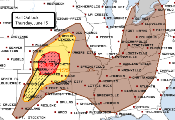 6-15 Hail Outlook