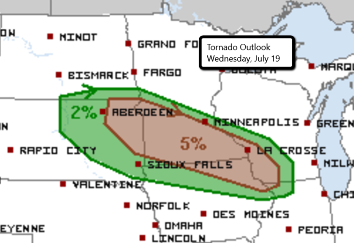 7-19 Tornado Outlook