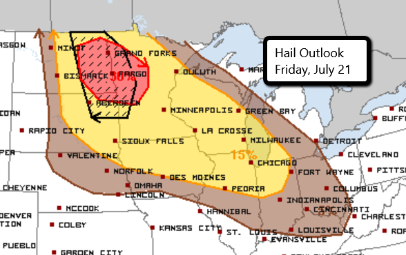 7-21 Hail Outlook