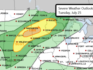 7-25 Severe Weather Outlook