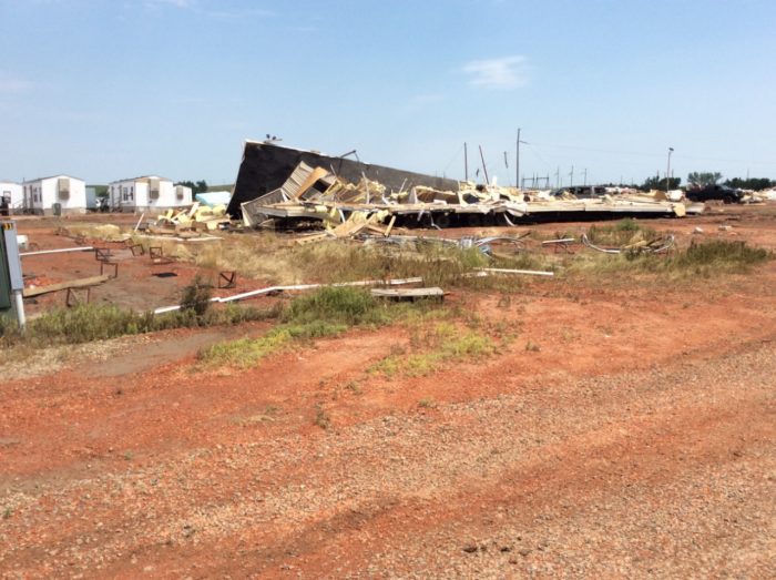 North Dakota Tornado Damage