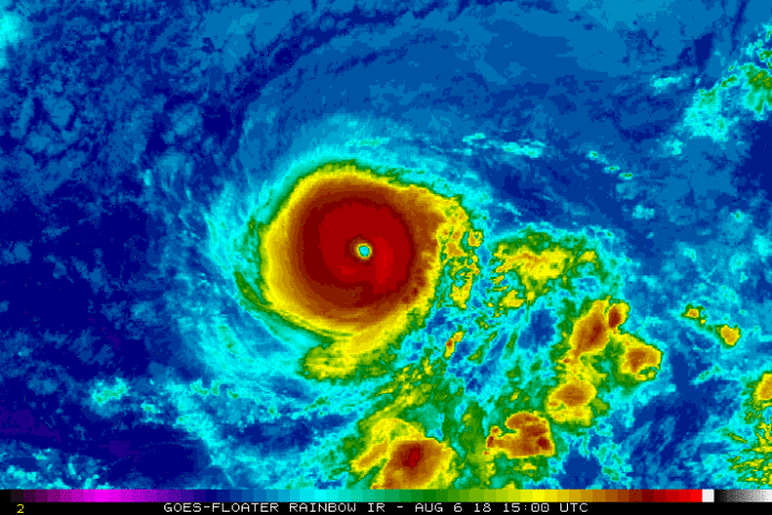 Hurricane Hector Rainbow