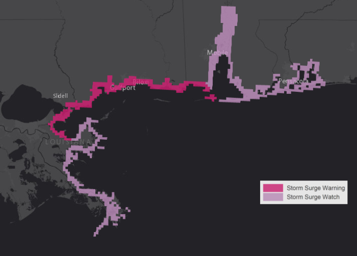 9-4 Storm Surge Map