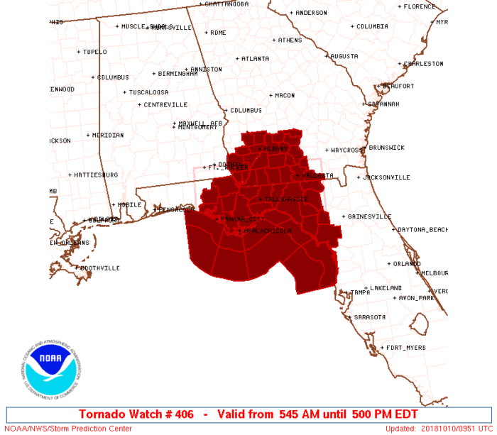 10-10 Tornado Watch