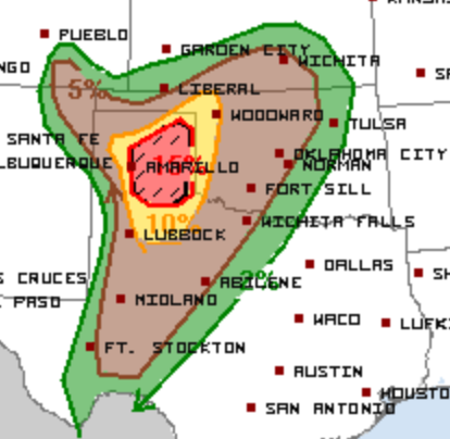 5-7 Tornado Outlook