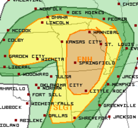 5-21 Day 1 Severe Weather Outlook