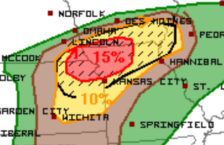 5-28 Day 1 Tornado Outlook