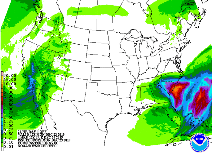 12-23 24 Hour QPF