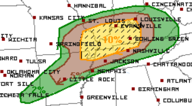 3-12 Tornado Outlook