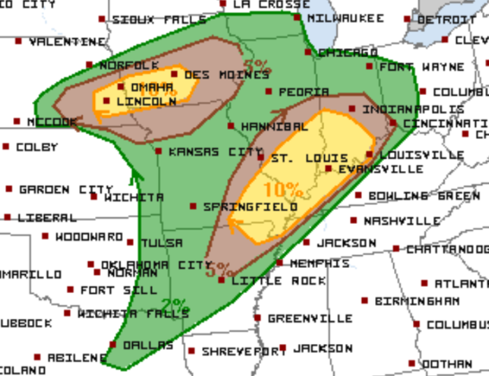 3-19 Tornado Outlook