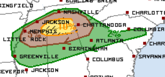 3-24 Tornado Outlook