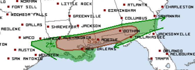 3-4 Tornado Outlook