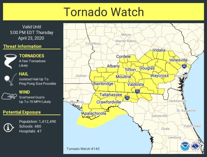 4-23 Tornado Watch