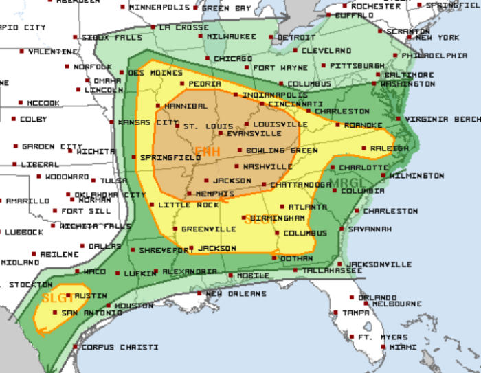 4-8 Severe Weather Outlook