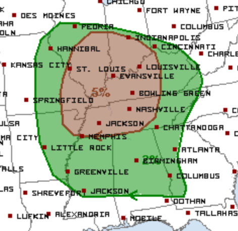 4-8 Tornado Outlook