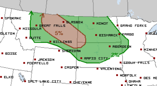 7-7 Tornado Outlook