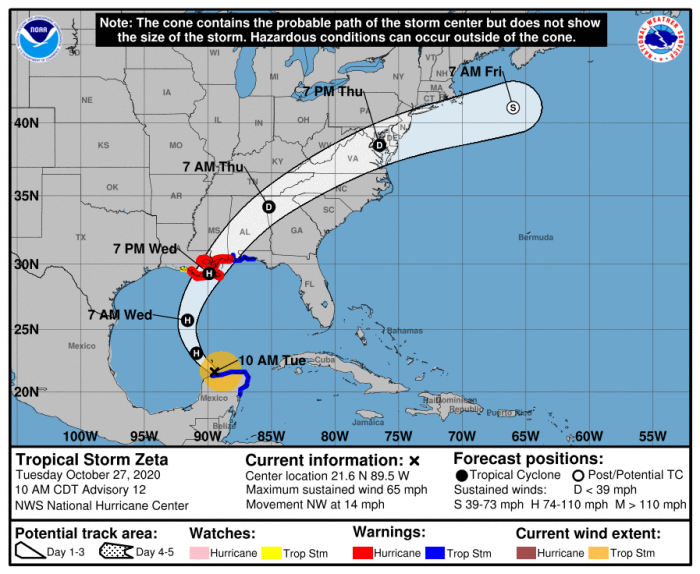 10-27 Zeta Forecast Track