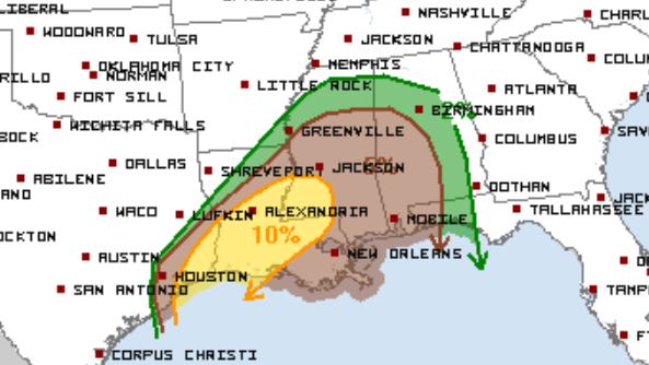 12-31 Tornado Outlook