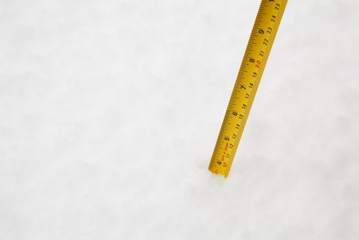 Measure Snow Ruler