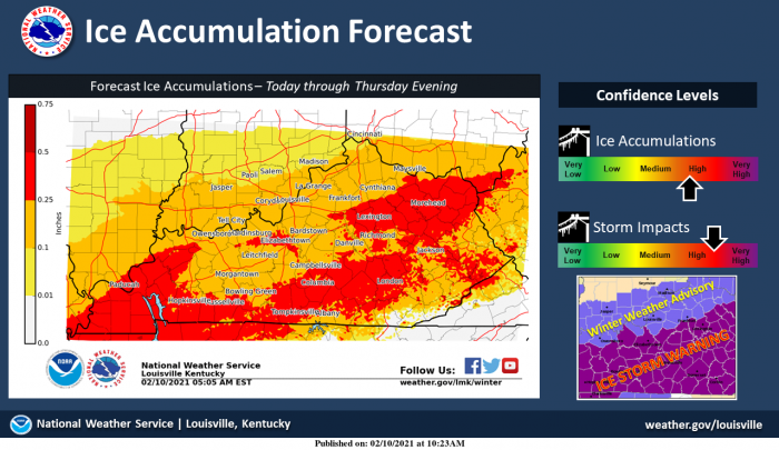 2-10 Ice via NWS Louisville