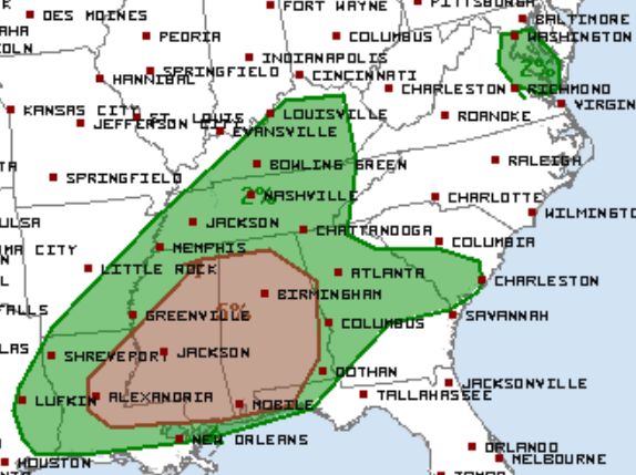 5-4 Tornado Outlook