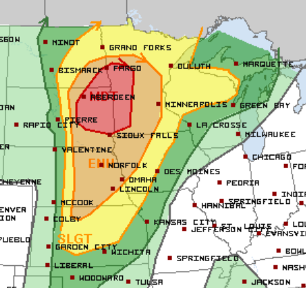 5-12-22 Severe Weather Outlook
