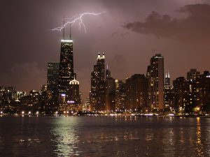 Chicago Storm Lightning