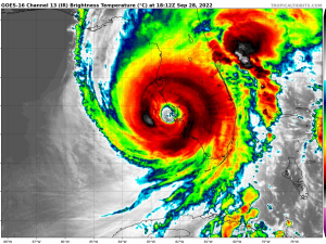 Hurricane Ian Landfall